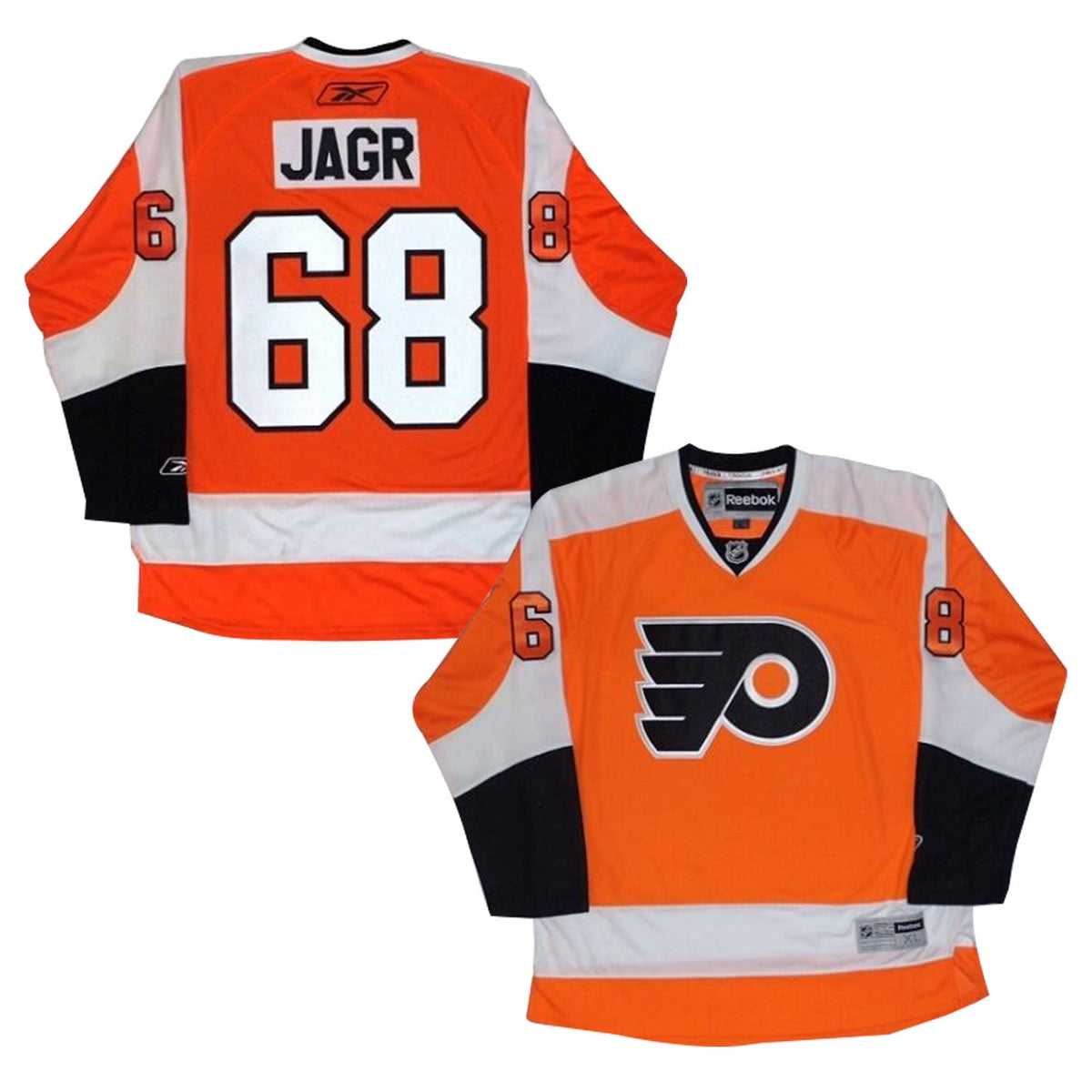 Jaromir Jagr Philadelphia Flyers 68 Jersey product image 2, provided for visual reference and product detail review