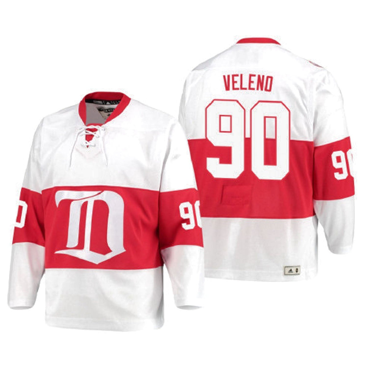 Joe Veleno Detroit Red Wings 90 Jersey product image 3, provided for visual reference and product detail review