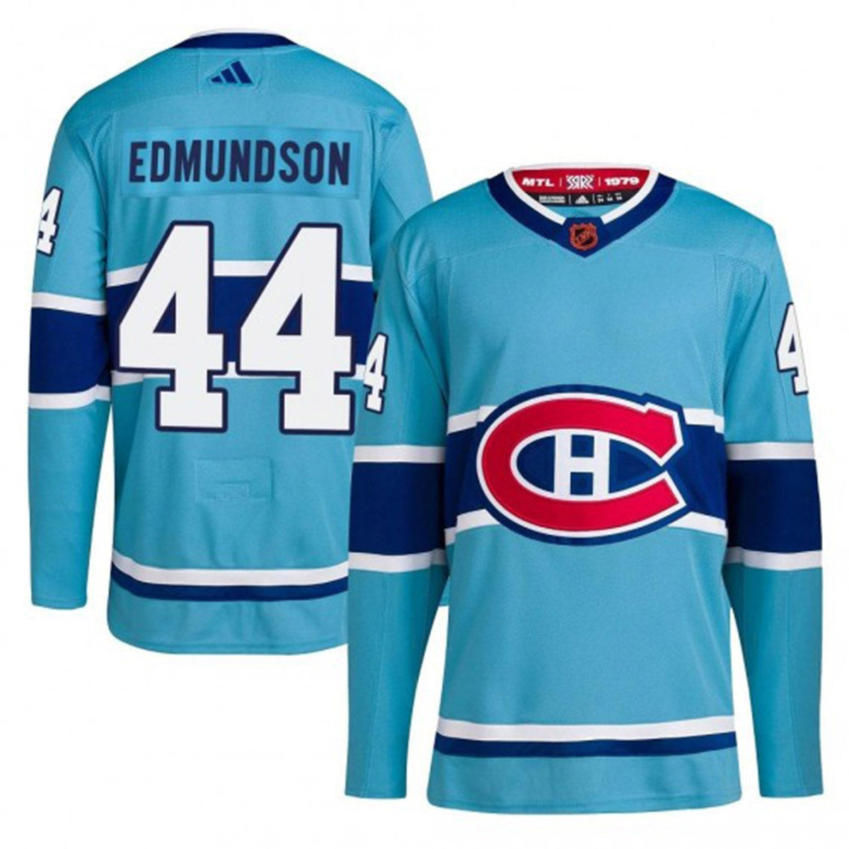Joel Edmundson Montreal Canadiens 44 Jersey product image 4, provided for visual reference and product detail review