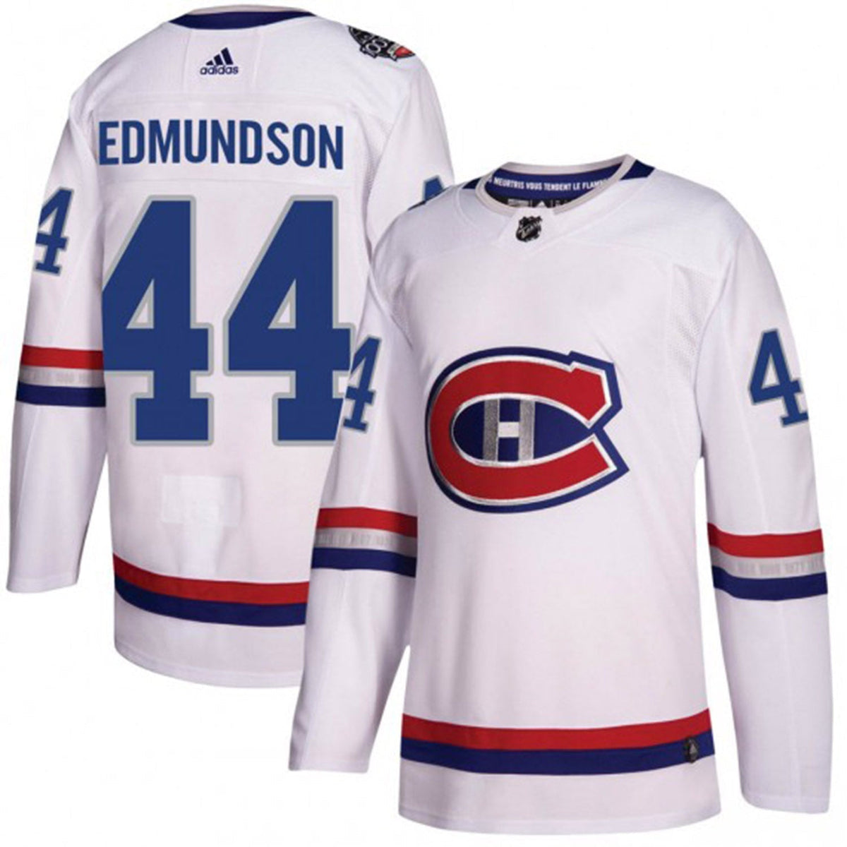 Joel Edmundson Montreal Canadiens 44 Jersey product image 5, provided for visual reference and product detail review