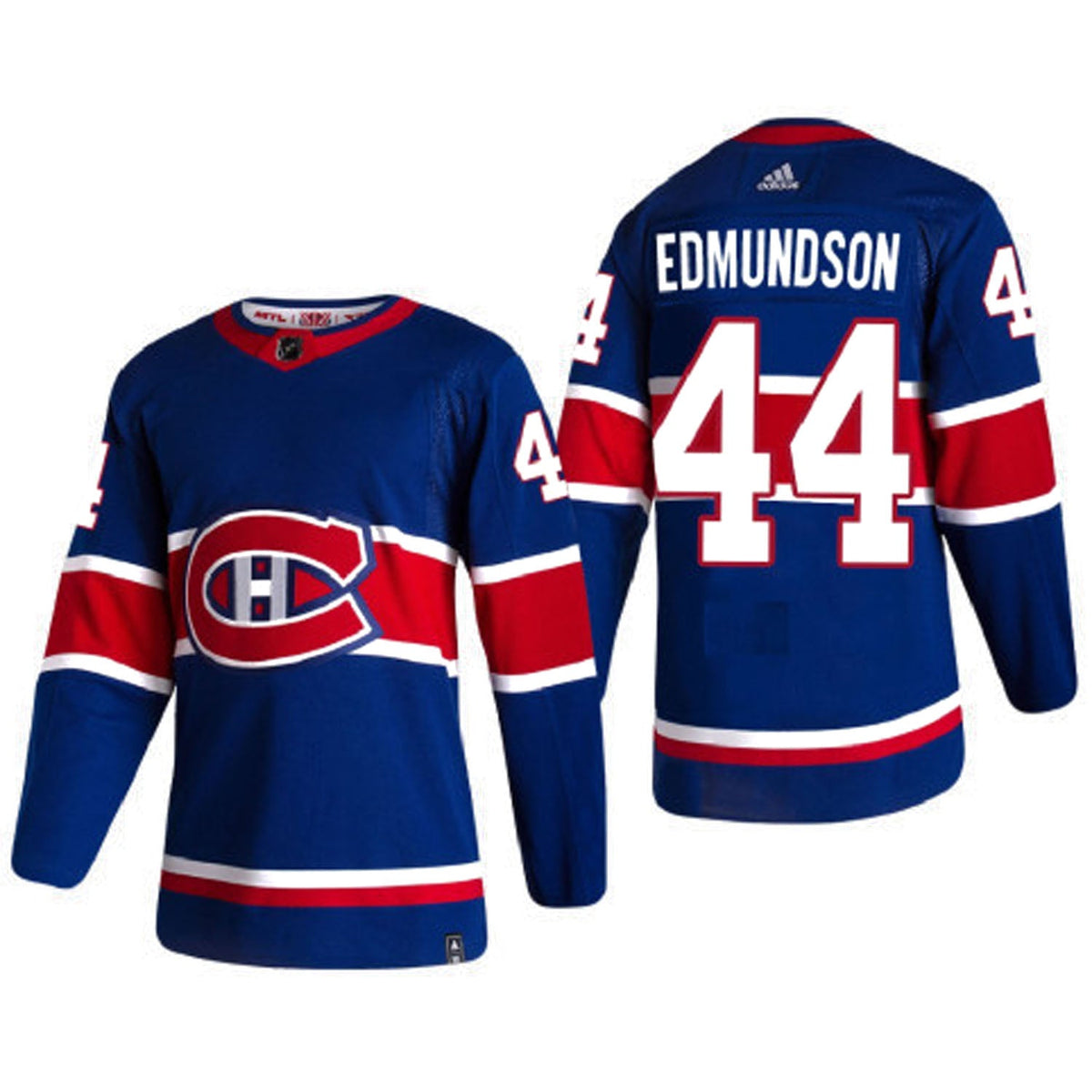 Joel Edmundson Montreal Canadiens 44 Jersey product image 3, provided for visual reference and product detail review