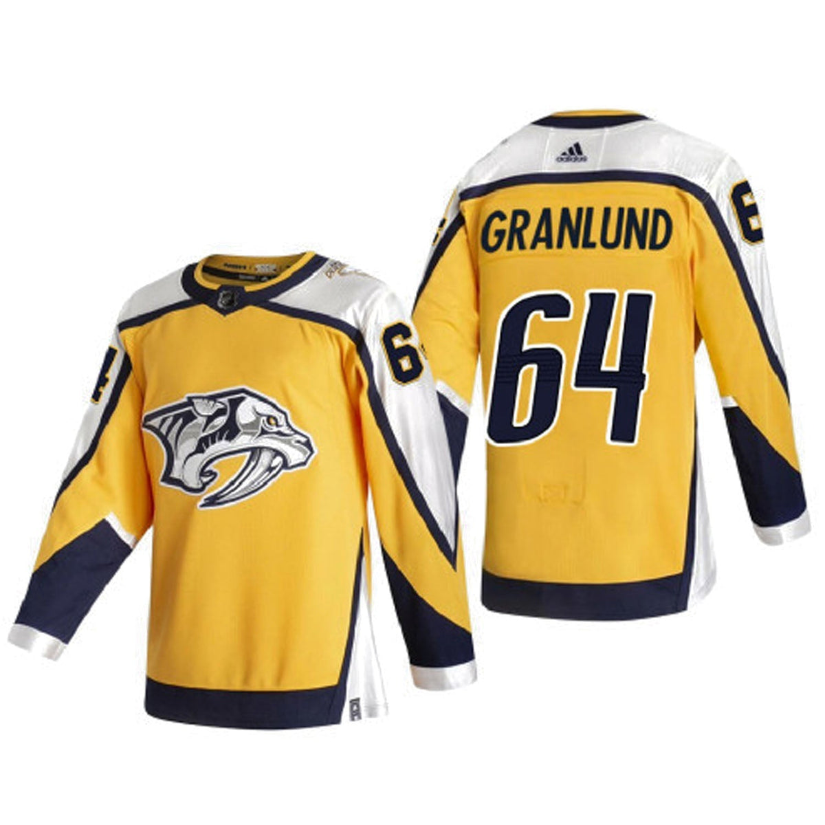 Mikael Granlund Nashville Predators 64 Jersey product image 3, provided for visual reference and product detail review
