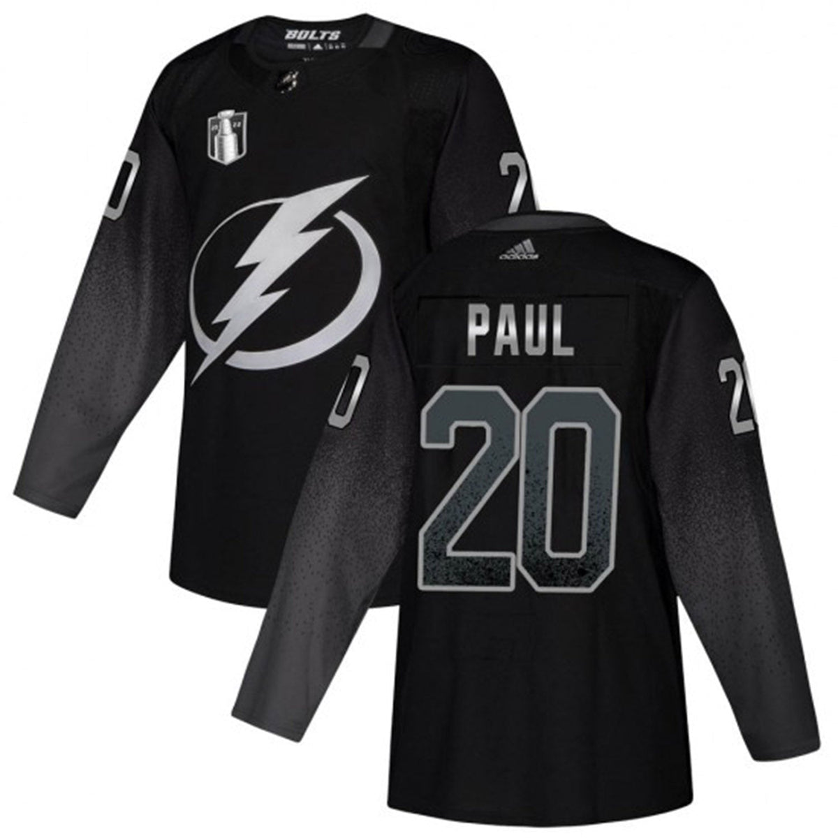 Nicholas Paul Tampa Bay Lightning 20 Jersey product image 4, provided for visual reference and product detail review