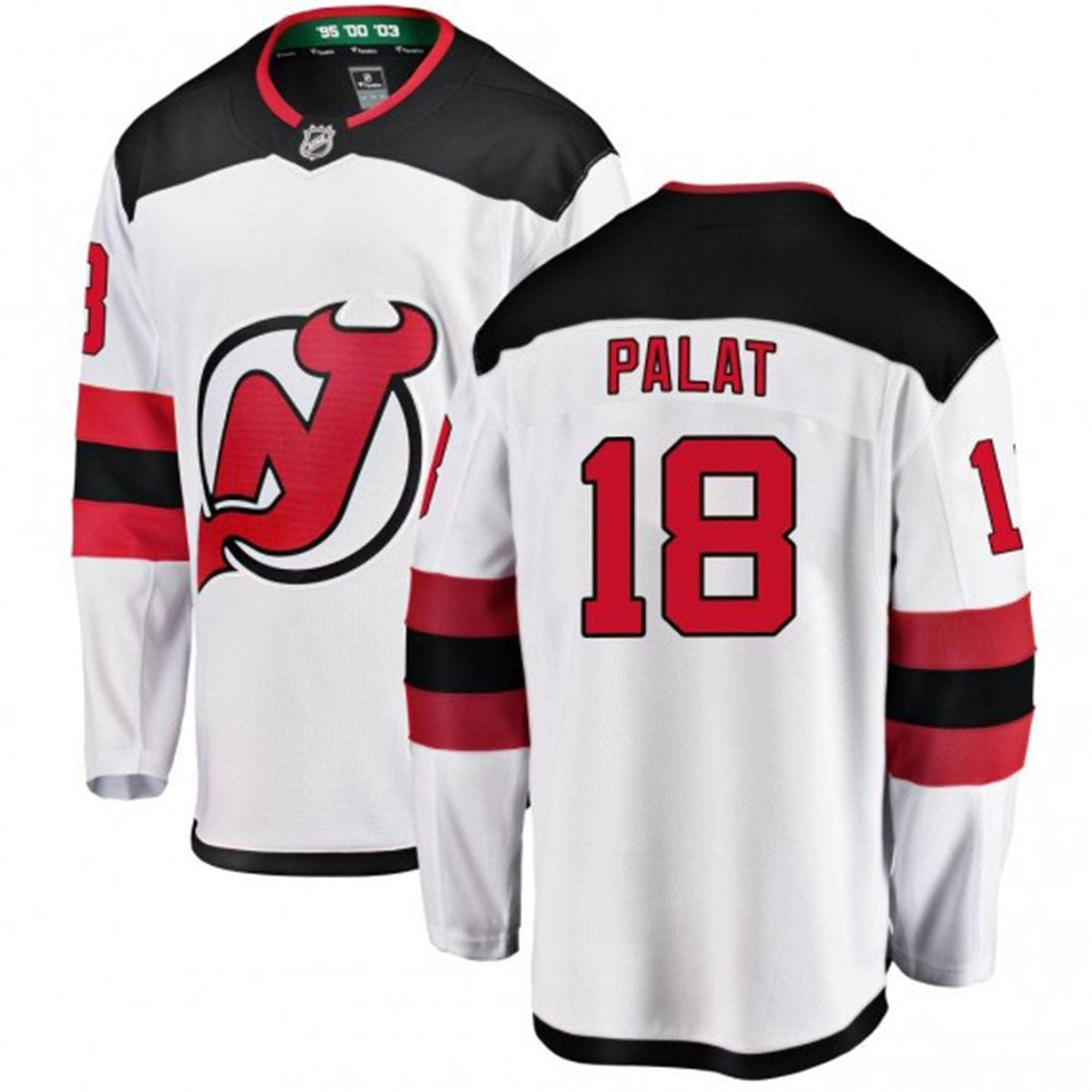 Ondrej Palat New Jersey Devils 18 Jersey product image 3, provided for visual reference and product detail review