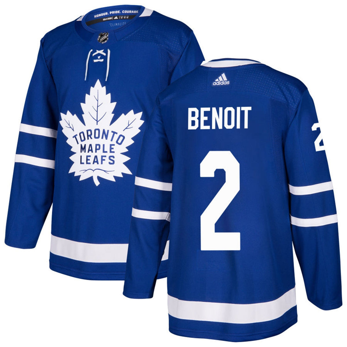 Simon Benoit Toronto Maple Leafs 2 Jersey product image 1, provided for visual reference and product detail review