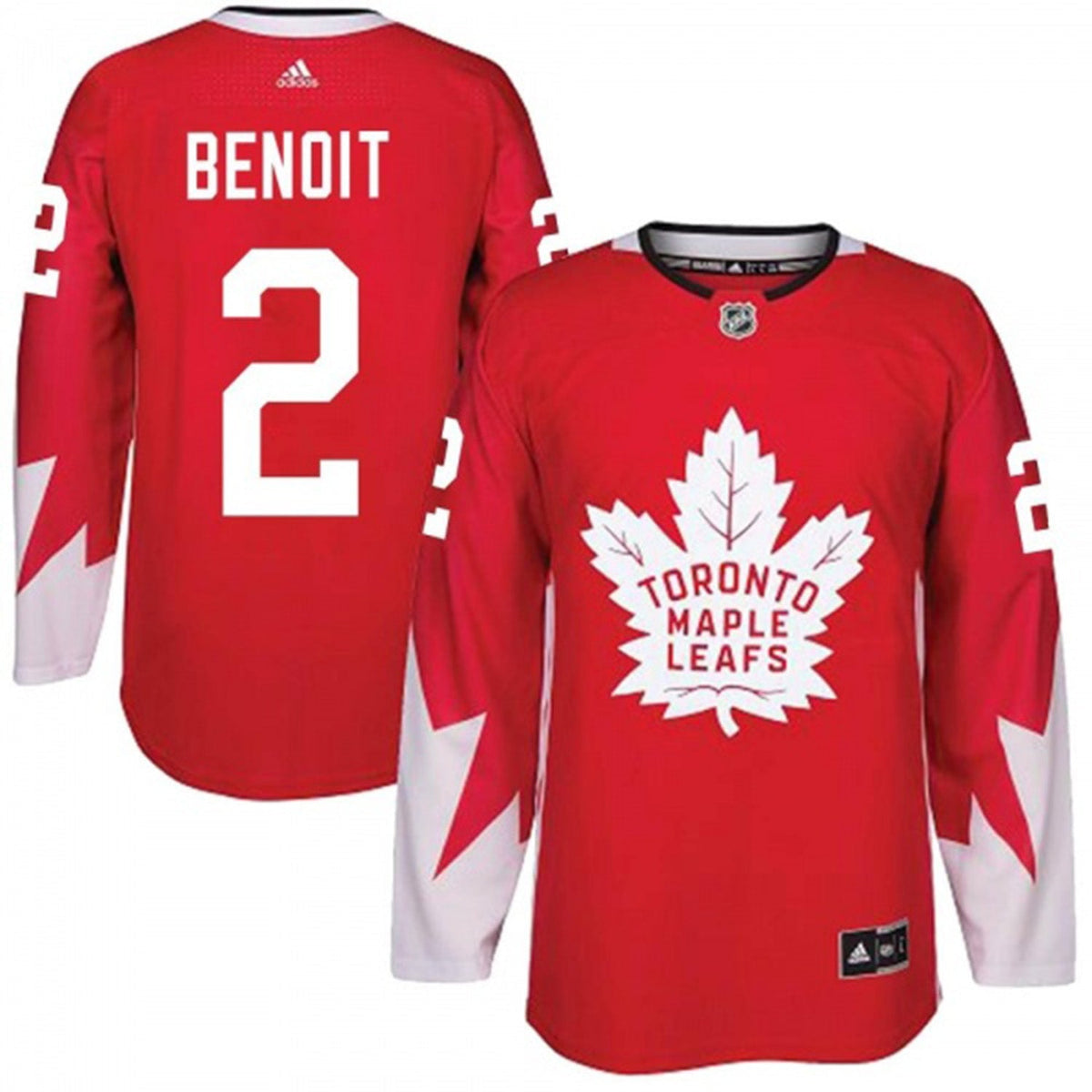 Simon Benoit Toronto Maple Leafs 2 Jersey product image 5, provided for visual reference and product detail review