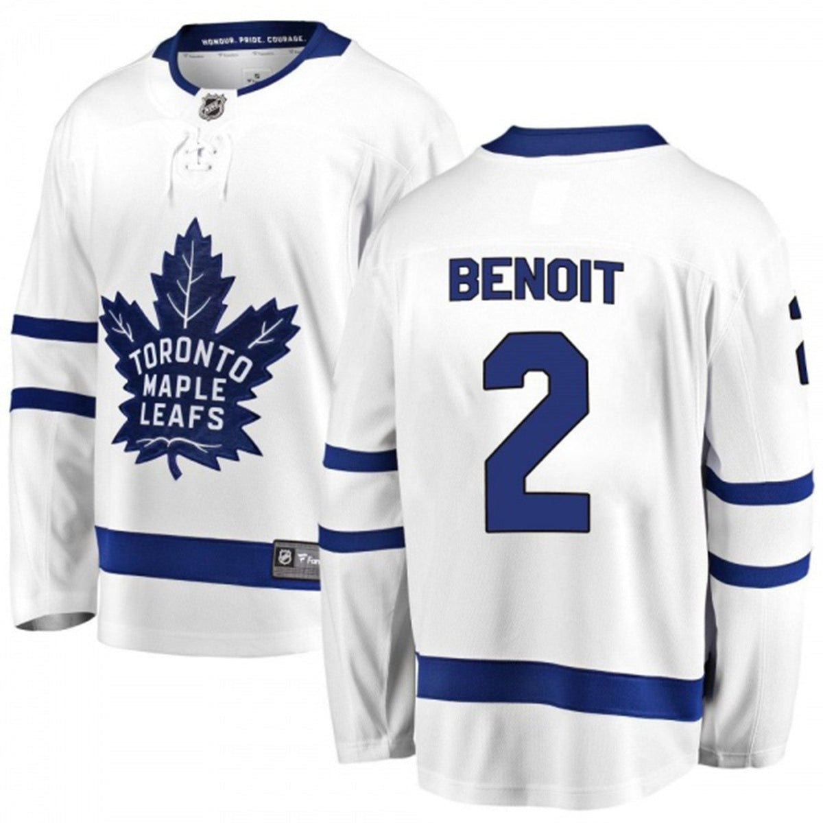 Simon Benoit Toronto Maple Leafs 2 Jersey product image 3, provided for visual reference and product detail review