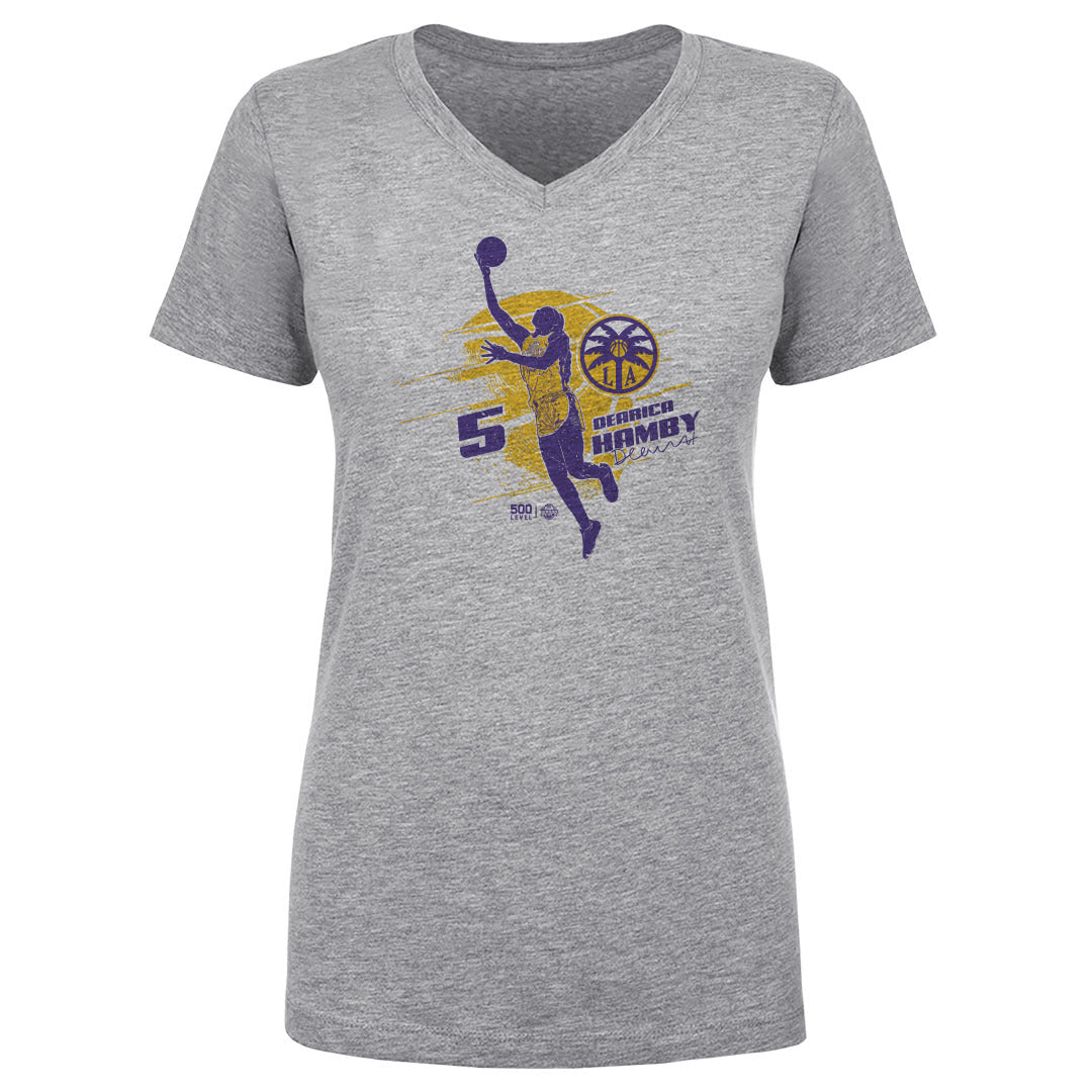 Dearica Hamby Los Angeles Sparks Silhouette product image 2, provided for visual reference and product detail review