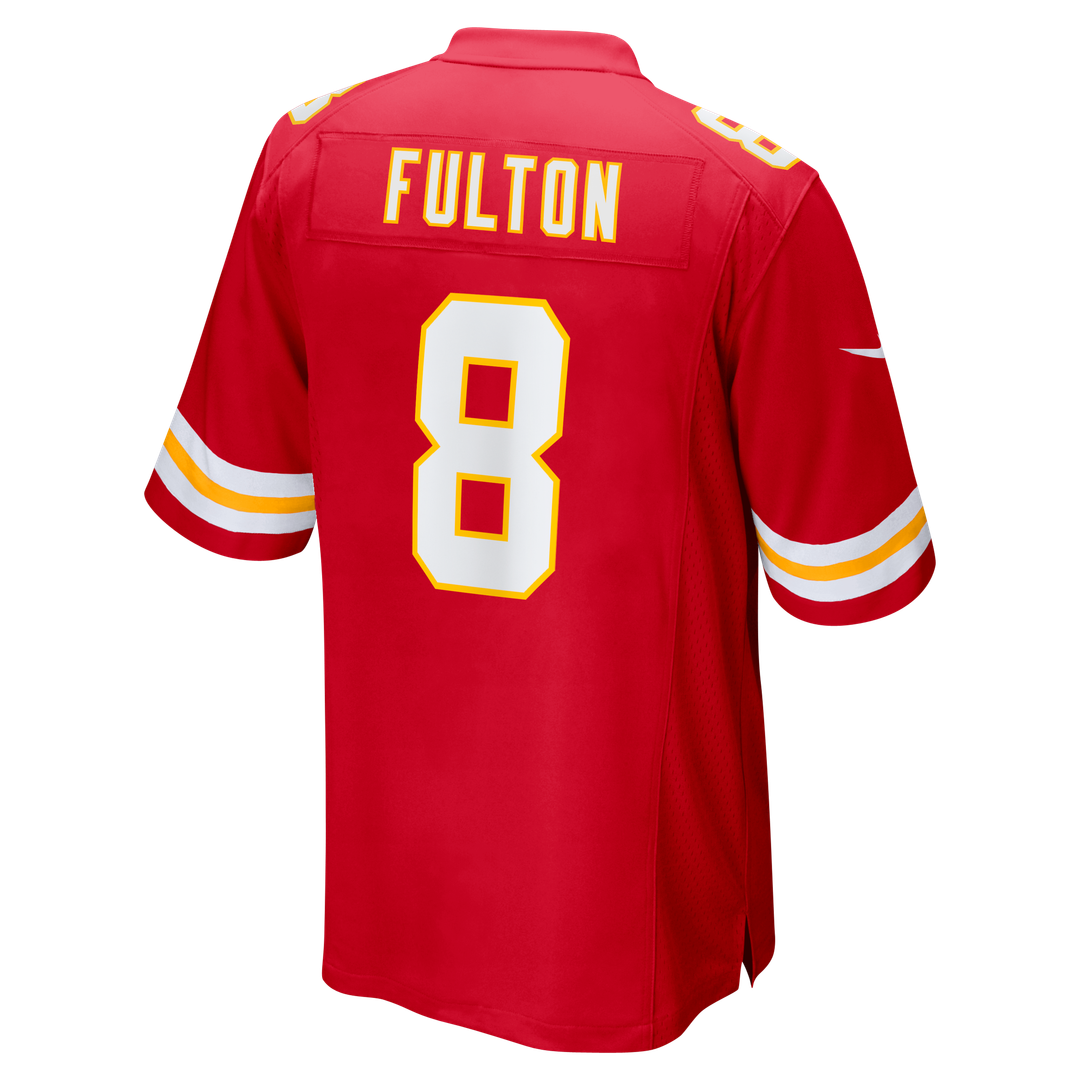 Men's Kansas City Chiefs Kristian Fulton Nike Red Team Game product image 3