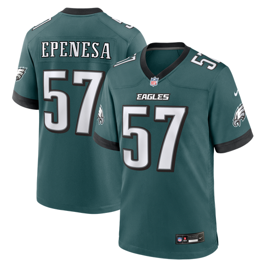 Men's Philadelphia Eagles A.J. Epenesa Nike Midnight Green product image 1