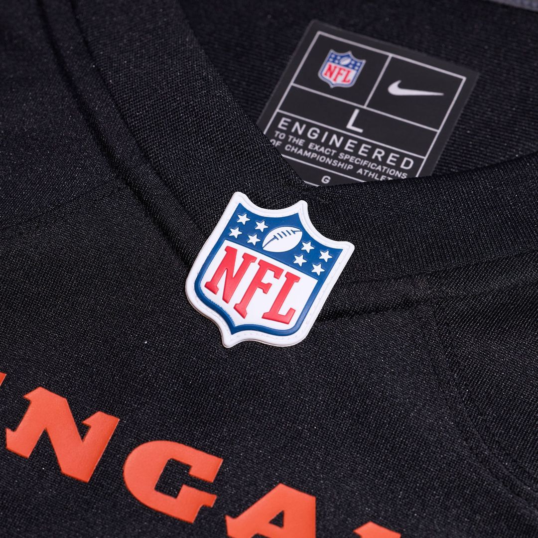Men's Cincinnati Bengals Sam Hubbard Nike Black Player Game product image 4