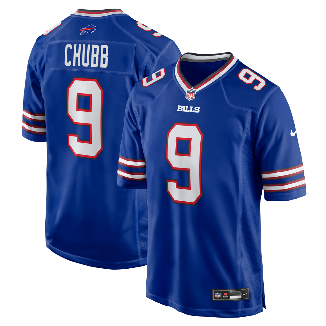 Men's Buffalo Bills Bradley Chubb Nike Royal Team Game product image 1
