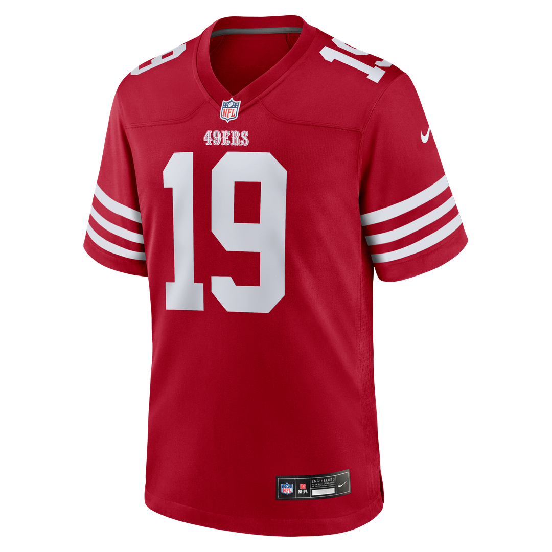 Men's San Francisco 49ers Trent Taylor Nike Scarlet Team product image 2