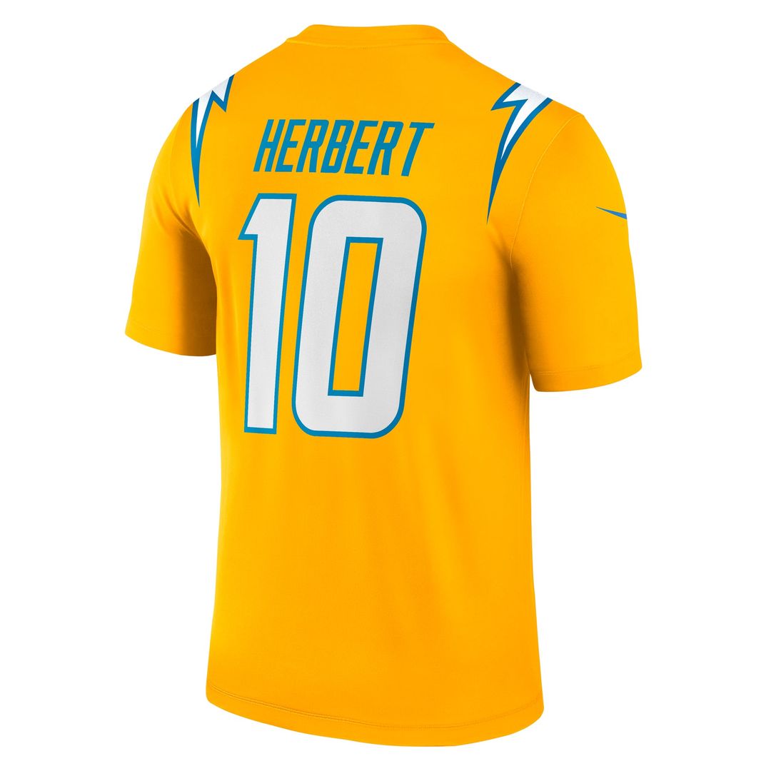 Men's Los Angeles Chargers Justin Herbert Nike Gold product image 3