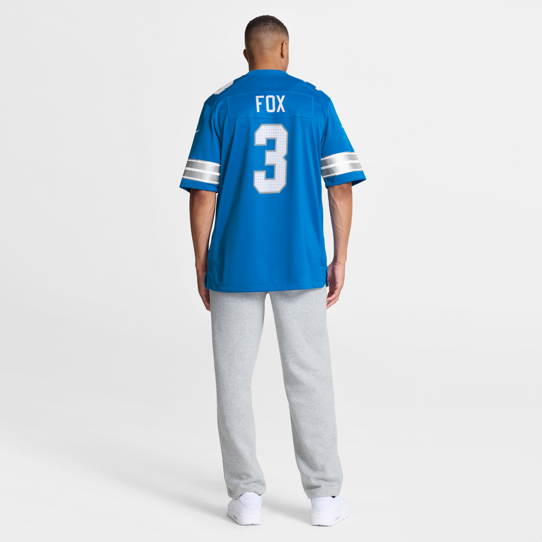 Men's Detroit Lions Jack Fox Nike Blue Team Game Jersey product image 8