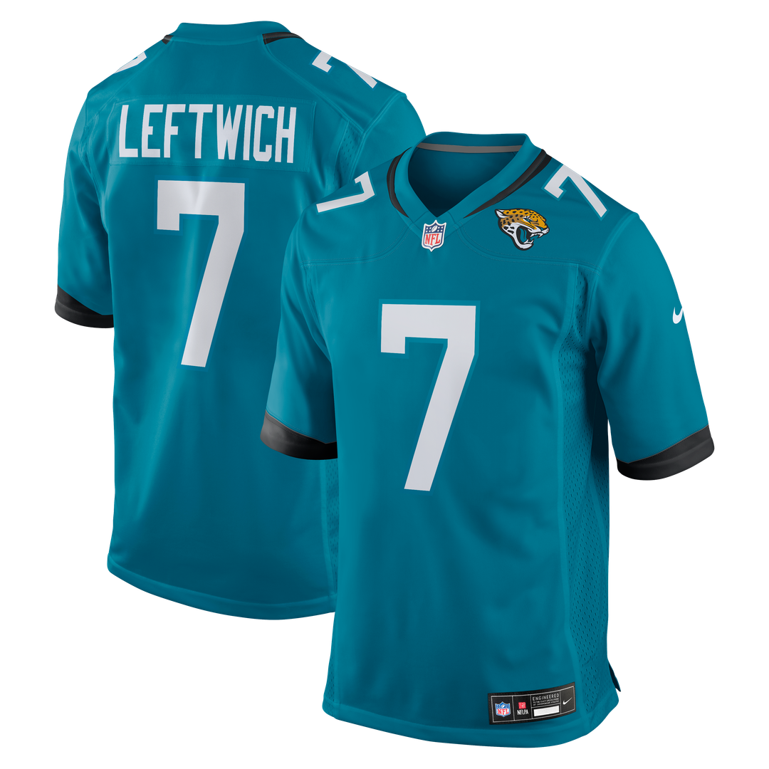 Men's Jacksonville Jaguars Byron Leftwich Nike Teal Retired product image 9