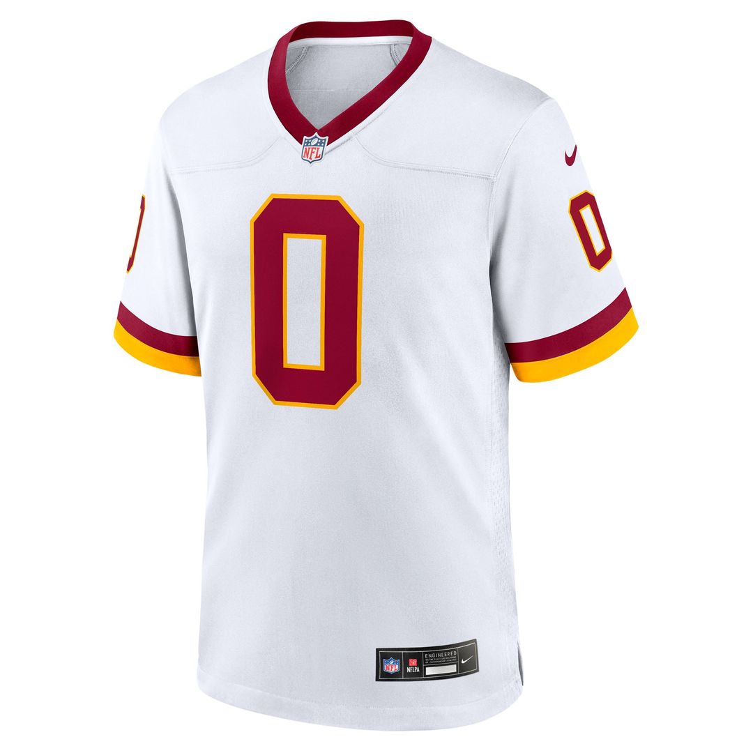 Men's Washington Commanders Mike Sainristil Nike White Game product image 9
