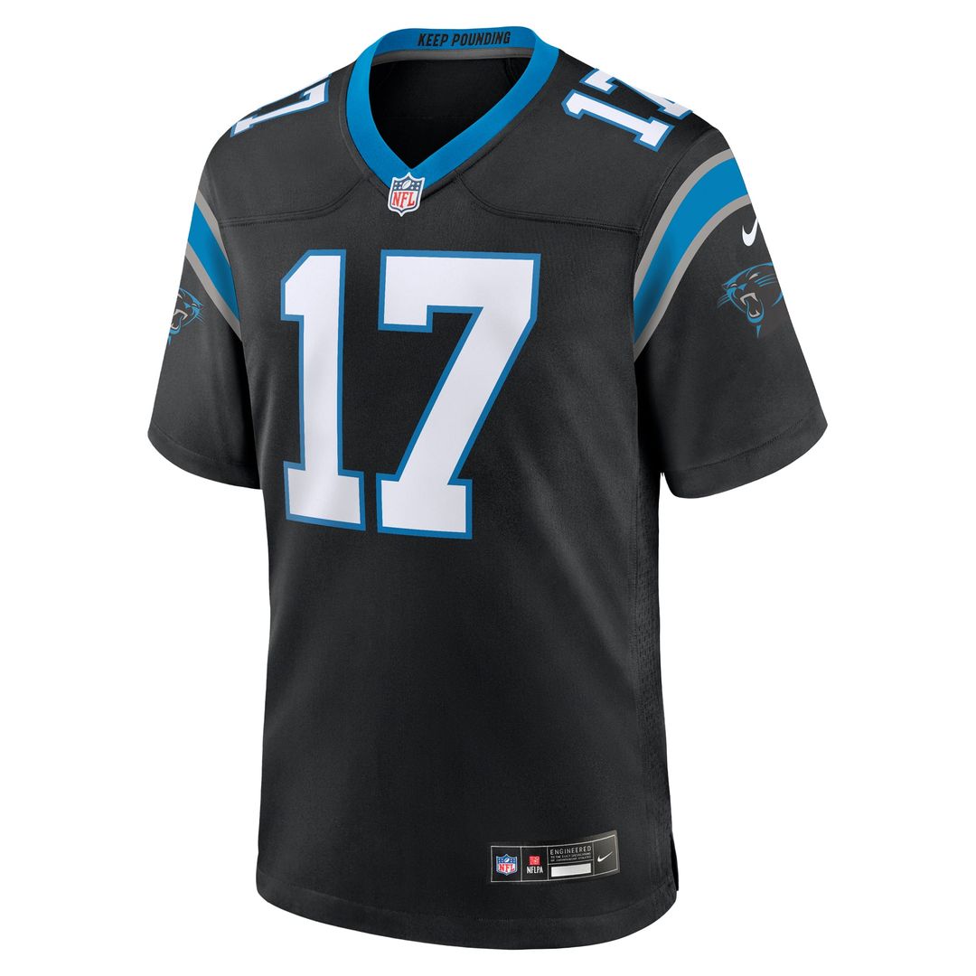 Men's Carolina Panthers Xavier Legette Nike Black Team Game product image 2