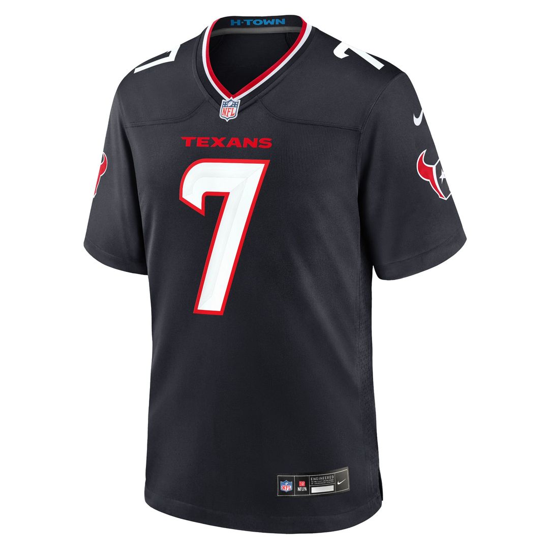 Men's Houston Texans C.J. Stroud Nike Red Alternate Game product image 13