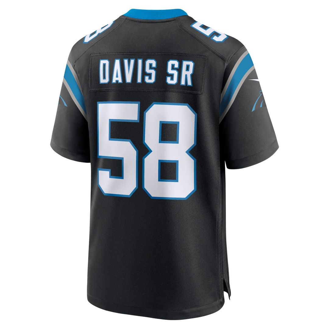 Men's Carolina Panthers Thomas Davis Sr. Nike Black Team product image 3