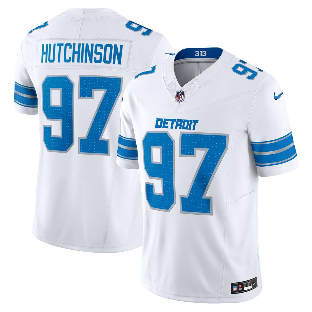 Men's Detroit Lions Aidan Hutchinson Nike Black 2nd product image 10
