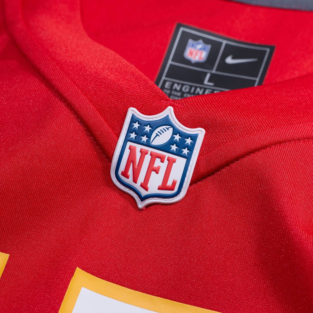 Men's Kansas City Chiefs Wanya Morris Nike Red Game Jersey product image 4