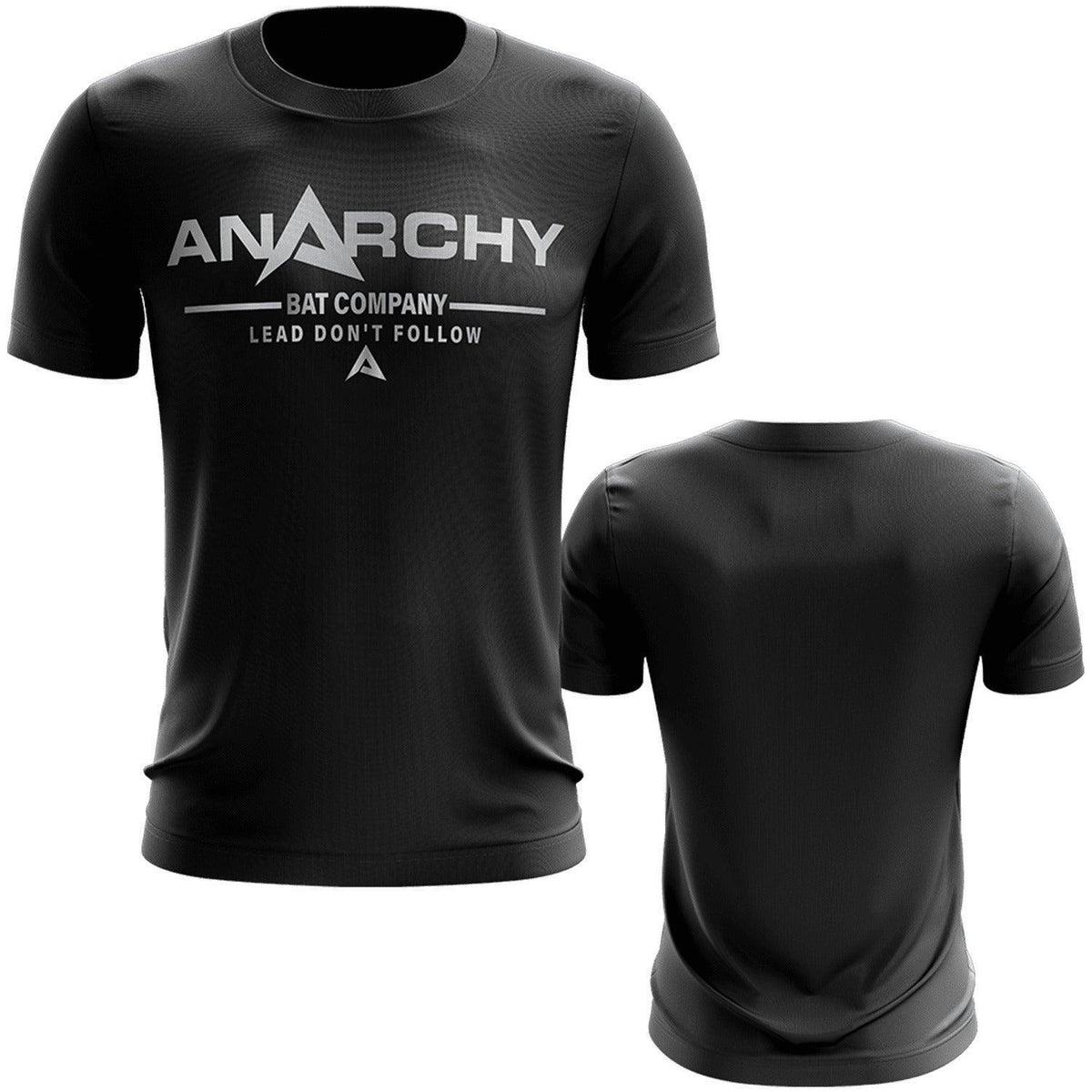 Anarchy EVO-Tech™ Short Sleeve Shirt - Black/Silver product image 1, provided for visual reference and product detail review