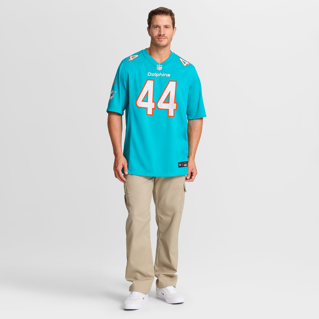 Men's Miami Dolphins Chop Robinson Nike Aqua Player Game product image 7