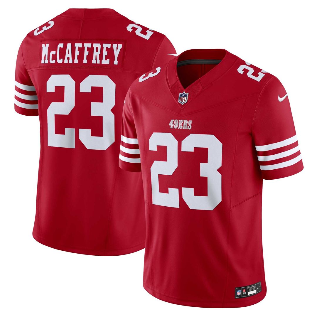 Men's San Francisco 49ers Christian McCaffrey Nike Scarlet product image 4