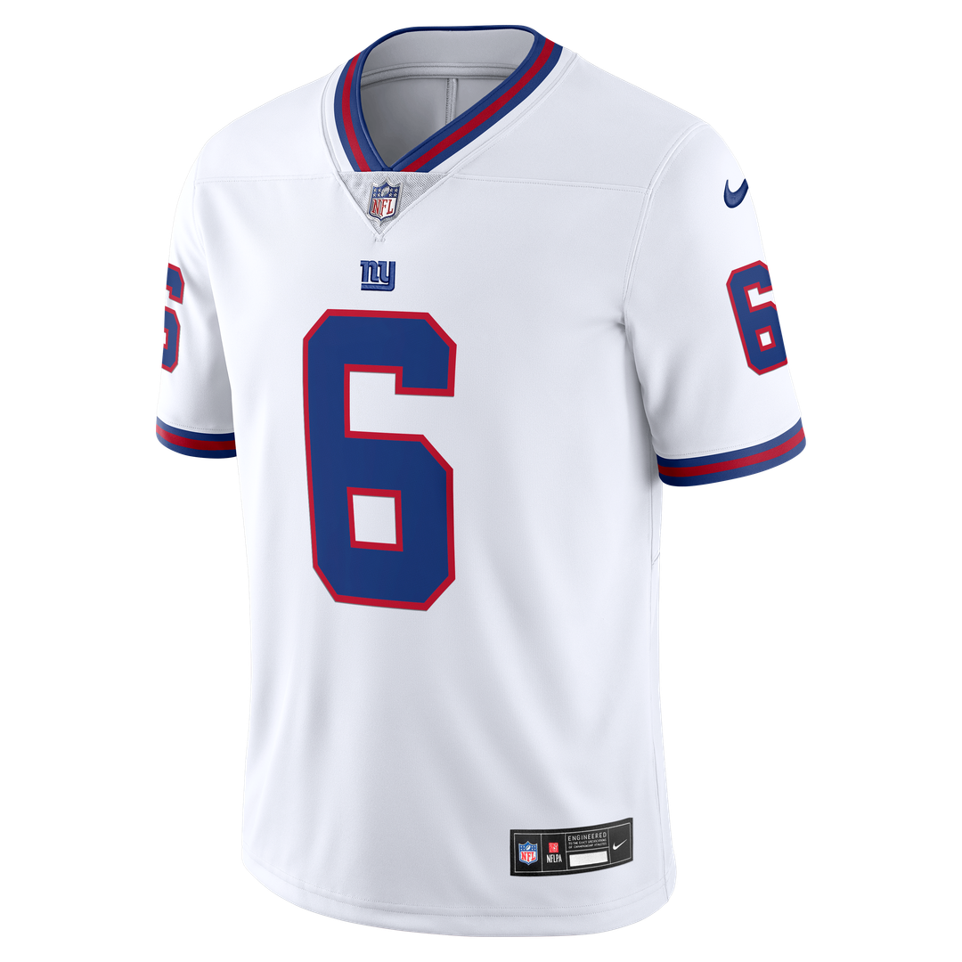 Men's New York Giants Jaxson Dart Nike White Vintage Vapor product image 5