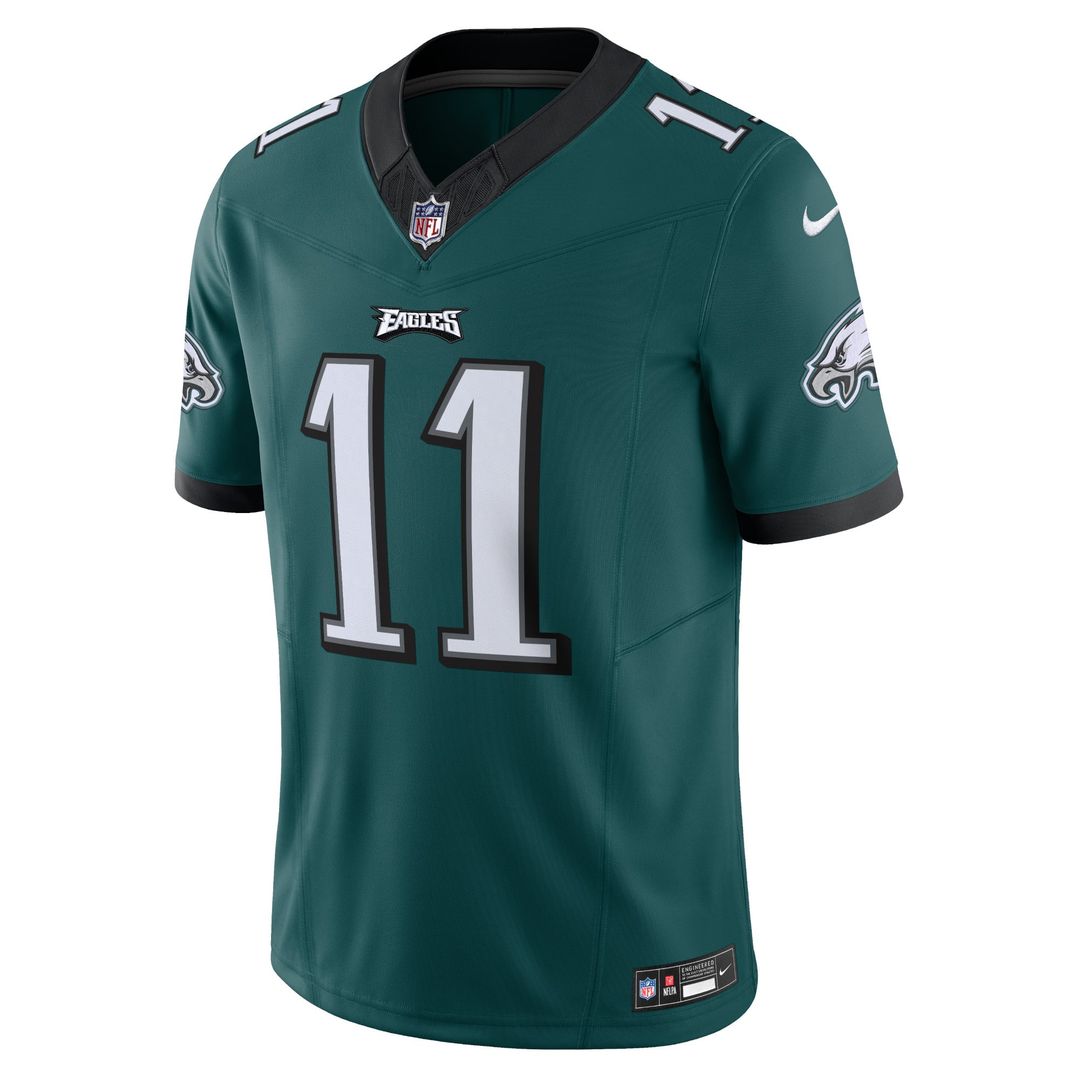 Men's Philadelphia Eagles A.J. Brown Nike Green Vapor product image 2