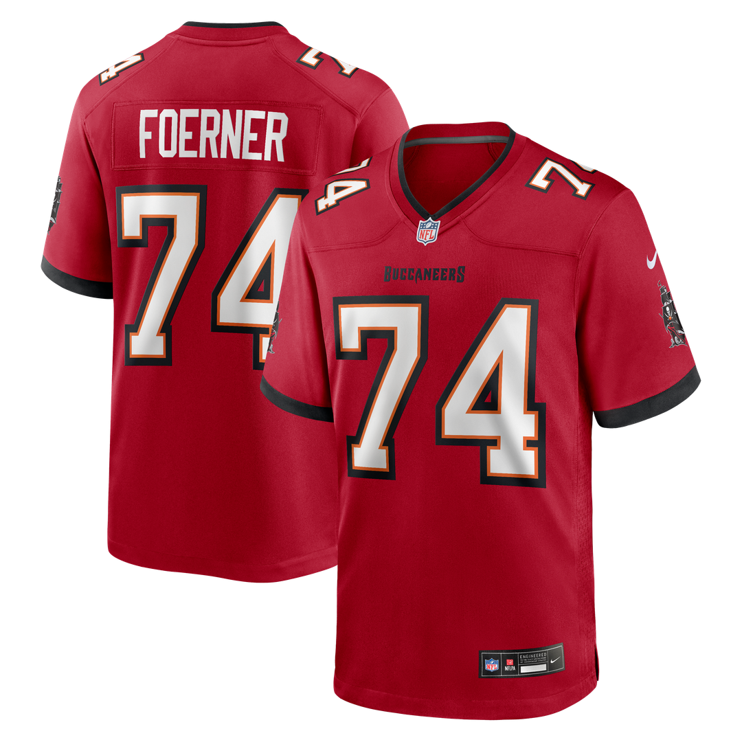 Men's Tampa Bay Buccaneers Marshall Foerner Nike Red Team product image 1