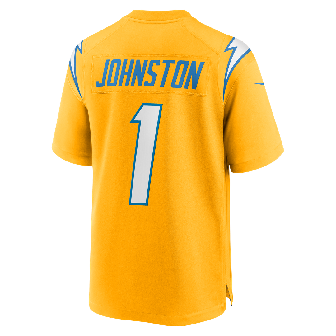 Men's Los Angeles Chargers Quentin Johnston Nike Gold product image 7