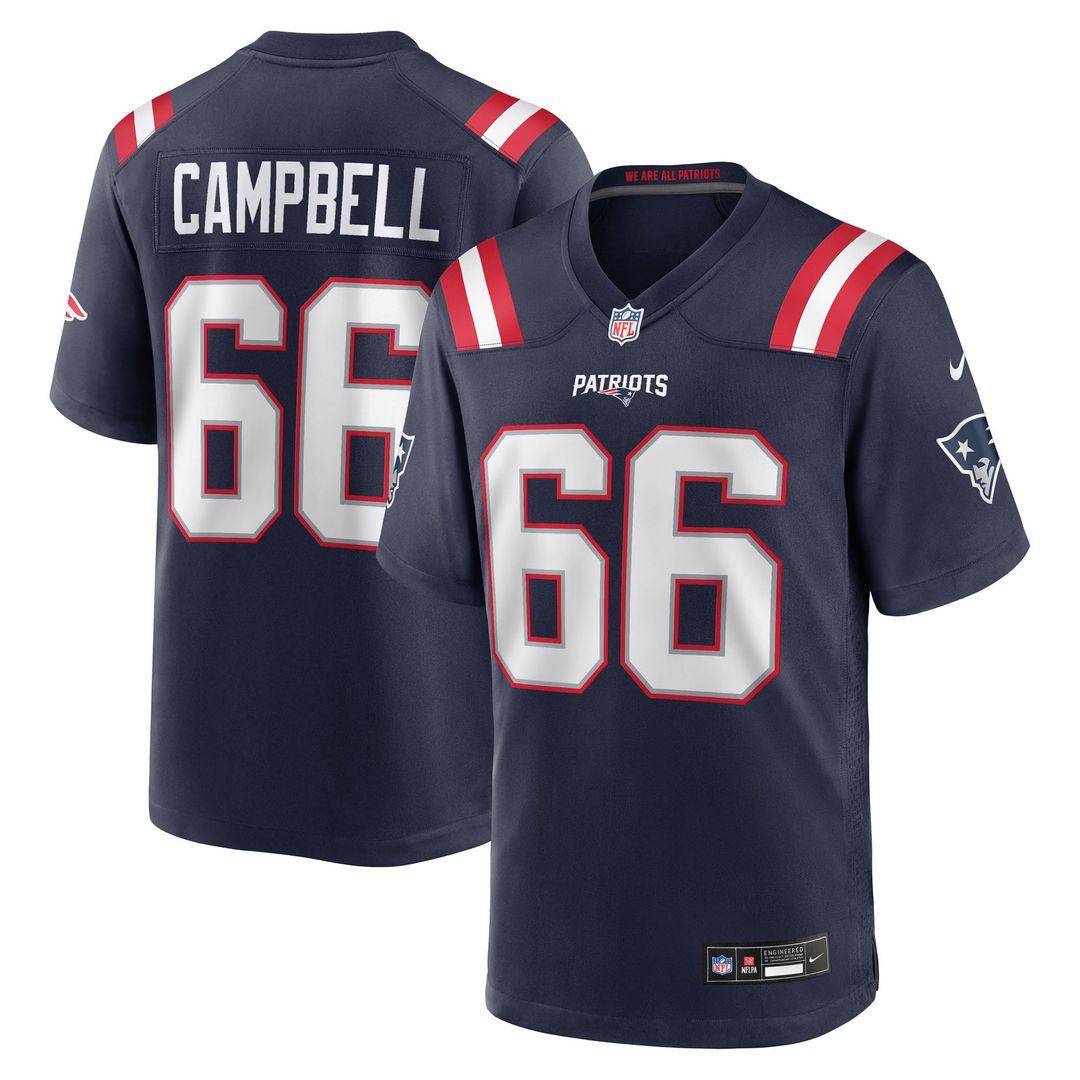 Men's New England Patriots Will Campbell Nike Navy Team product image 1