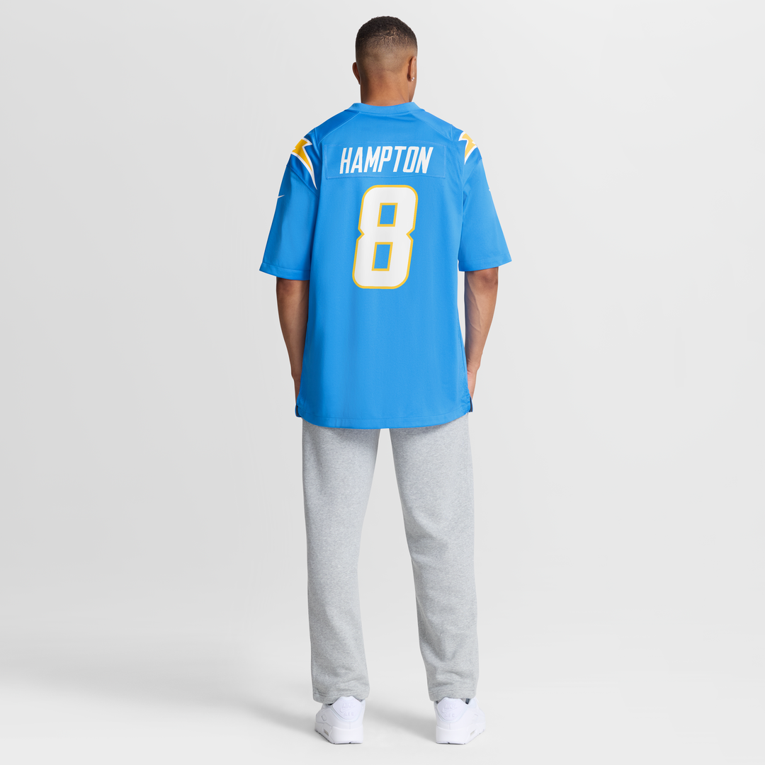 Men's Los Angeles Chargers Omarion Hampton Nike Powder Blue product image 10