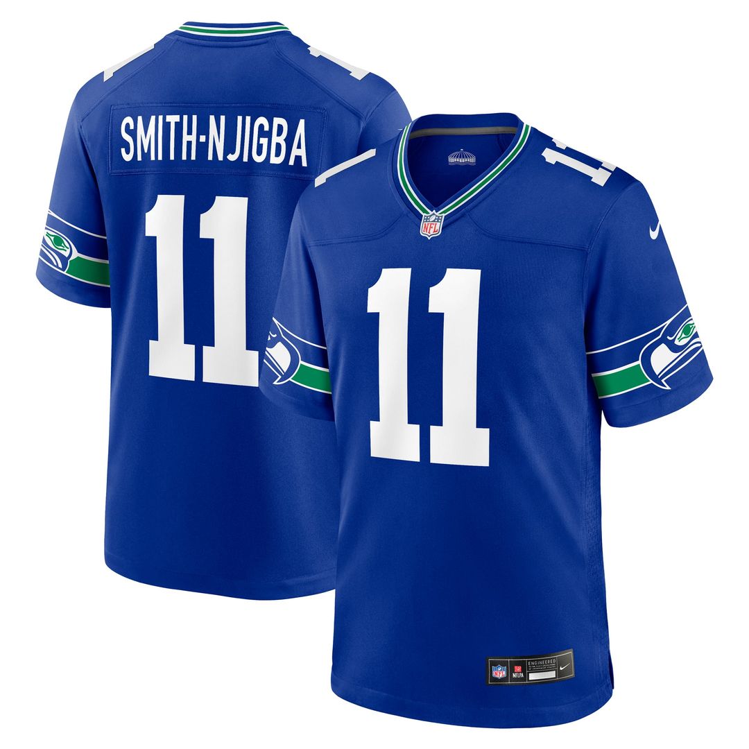 Men's Seattle Seahawks Jaxon Smith-Njigba Nike White Game product image 29