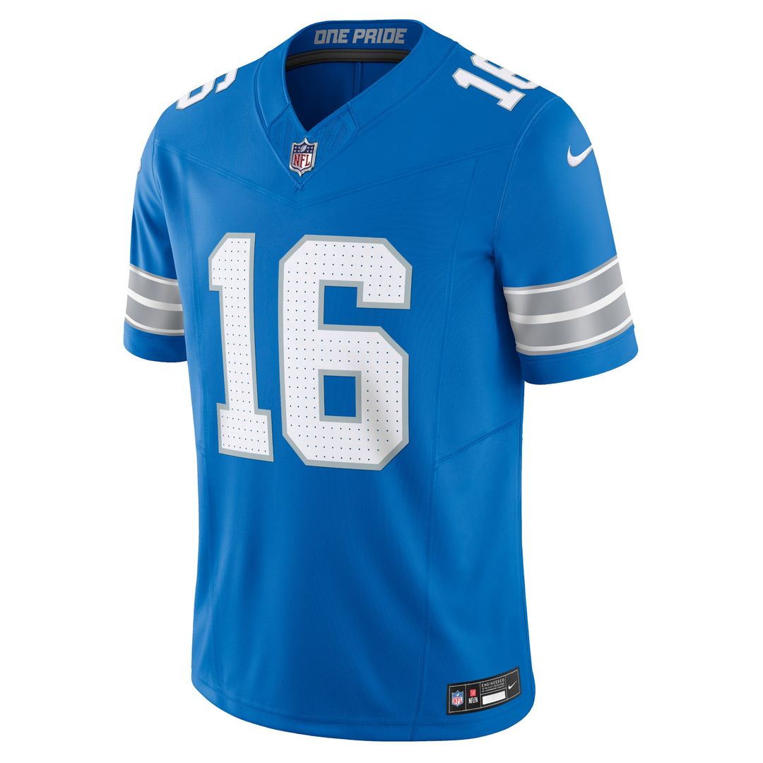 Men's Detroit Lions Jared Goff Nike White Vapor F.U.S.E. product image 8