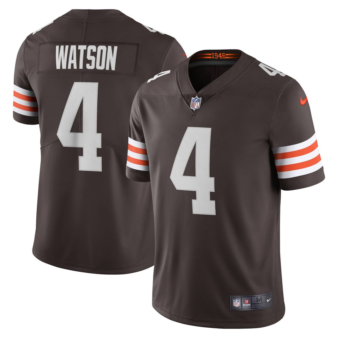 Men's Cleveland Browns Deshaun Watson Nike Brown Vapor product image 1