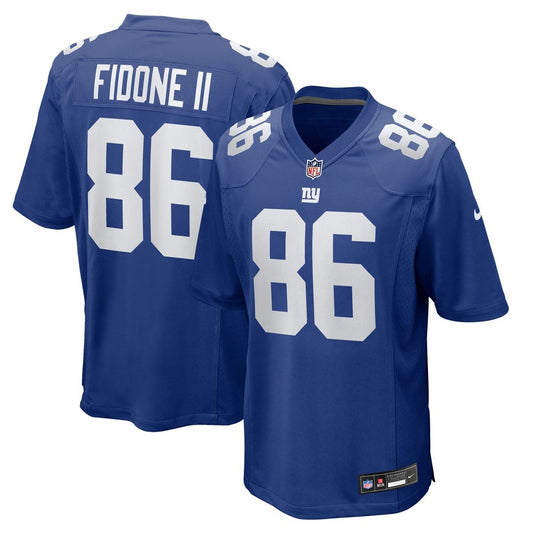 Men's New York Giants Thomas Fidone II Nike Royal Team Game product image 1
