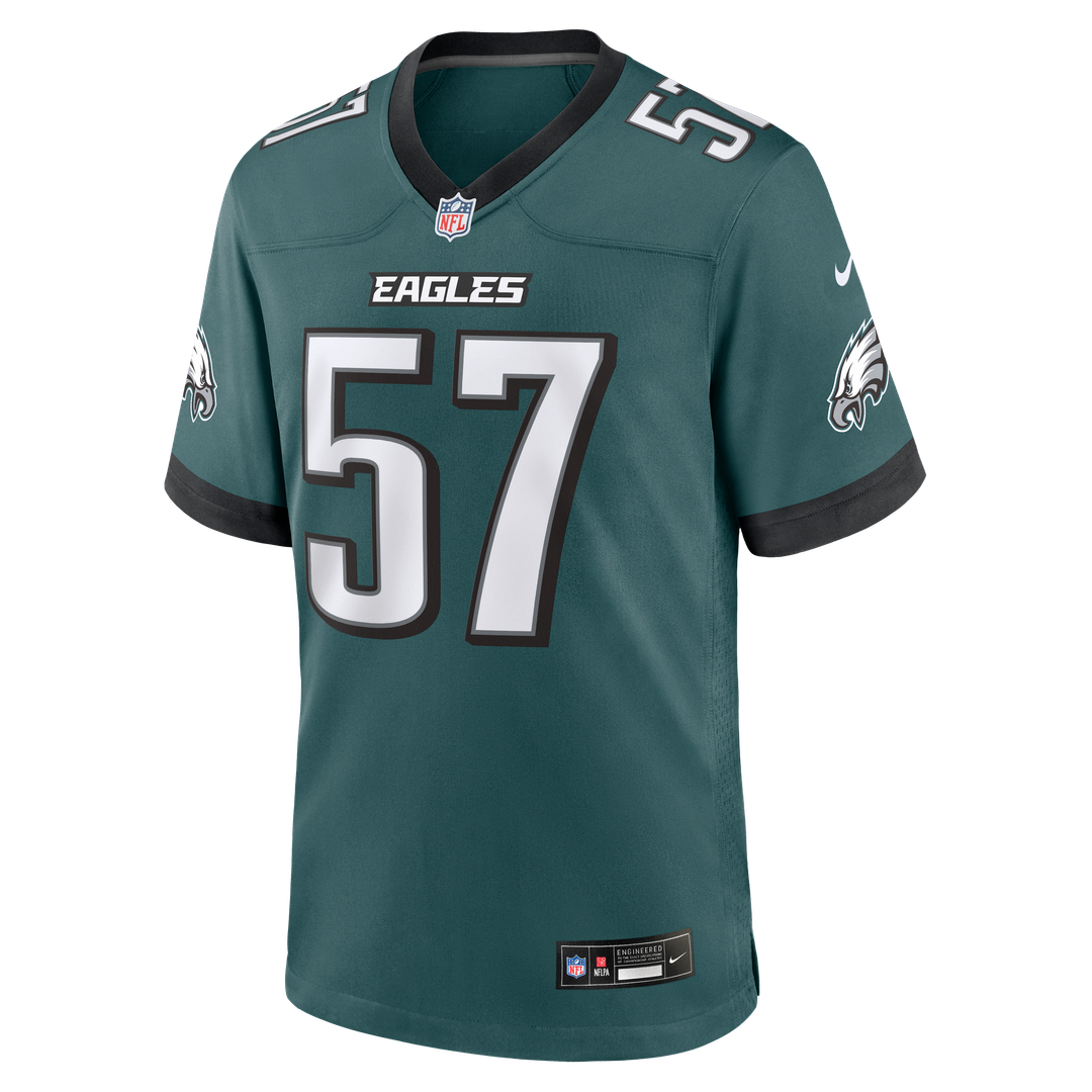 Men's Philadelphia Eagles A.J. Epenesa Nike Midnight Green product image 2