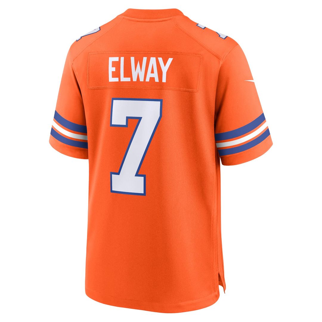 Men's Denver Broncos John Elway Nike Orange Mile High product image 3