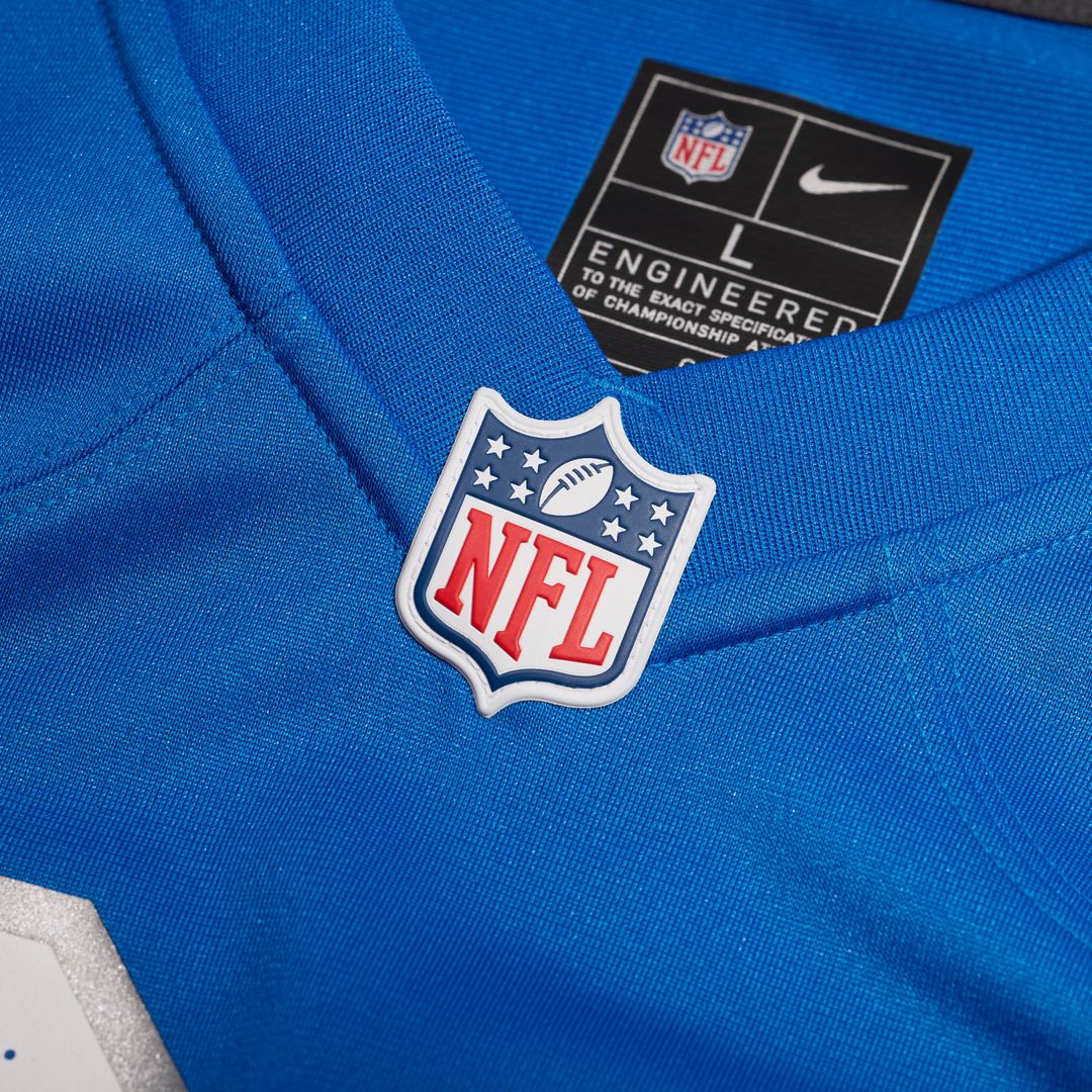 Men's Detroit Lions Sam LaPorta Nike White Game Jersey product image 11