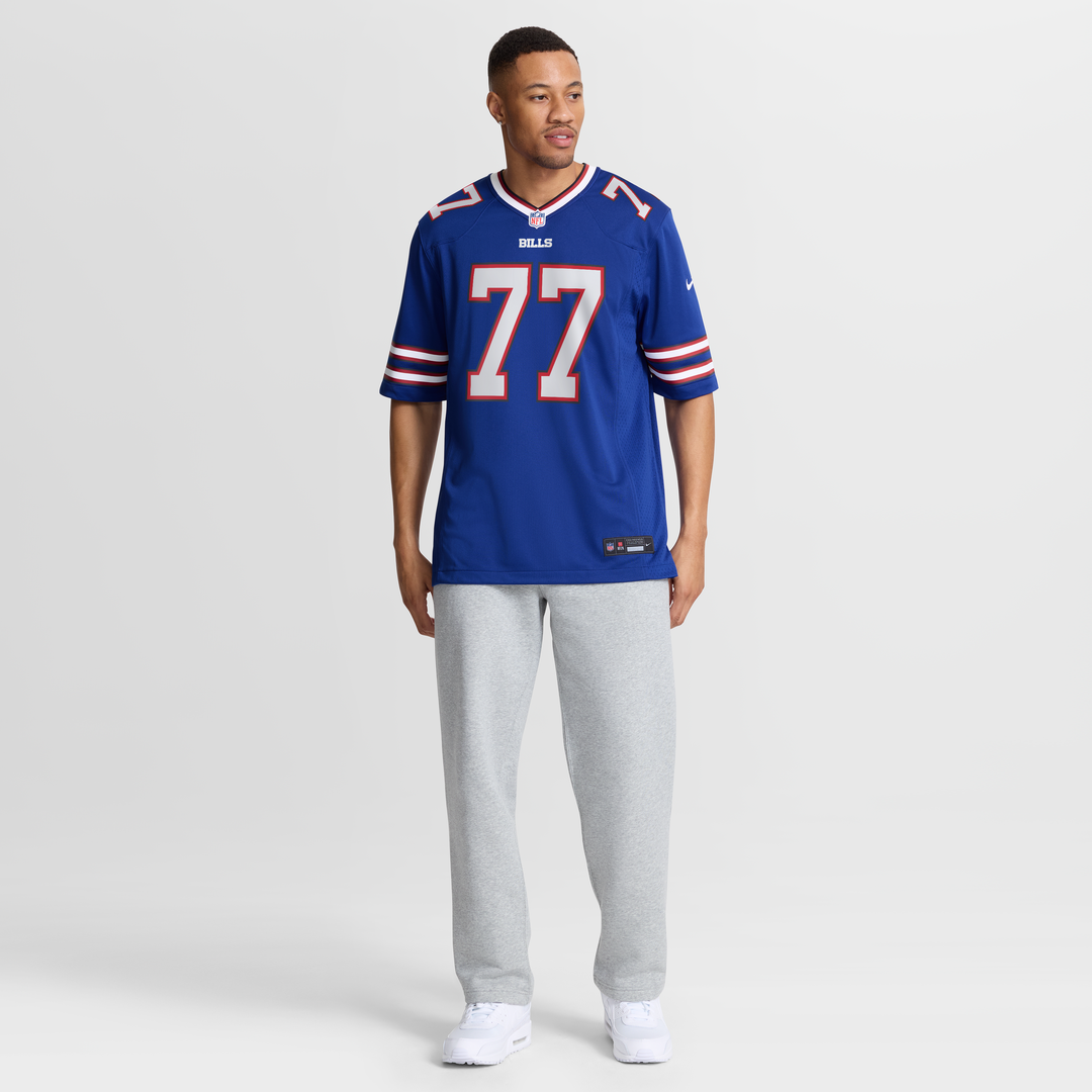 Men's Buffalo Bills Chase Lundt Nike Royal Team Game Jersey product image 7
