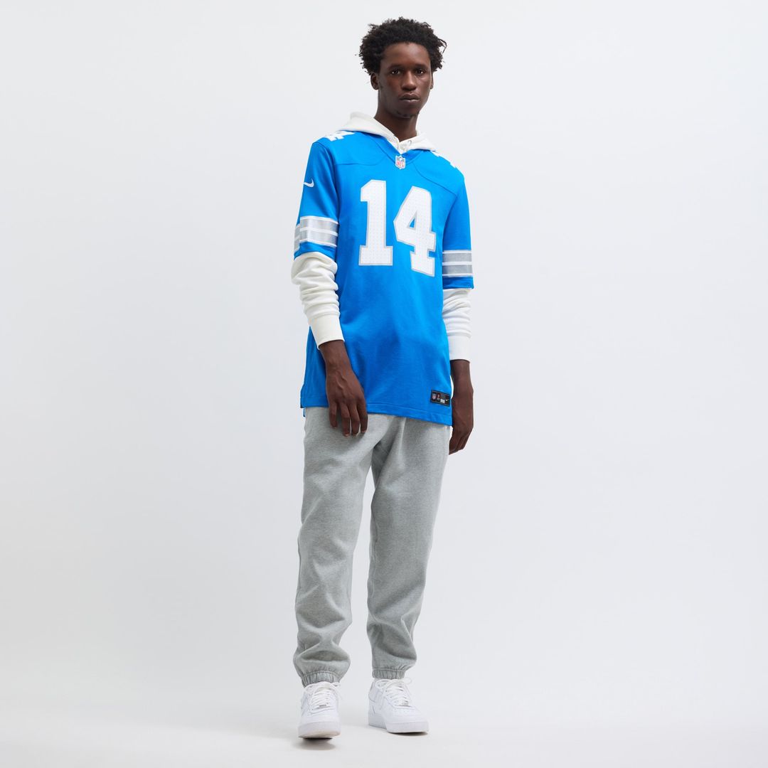 Men's Detroit Lions Amon-Ra St. Brown Nike Blue Game Jersey product image 16