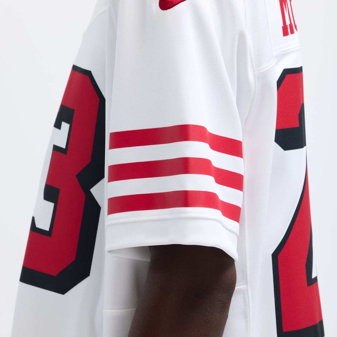 Men's San Francisco 49ers Christian McCaffrey Nike Scarlet product image 16