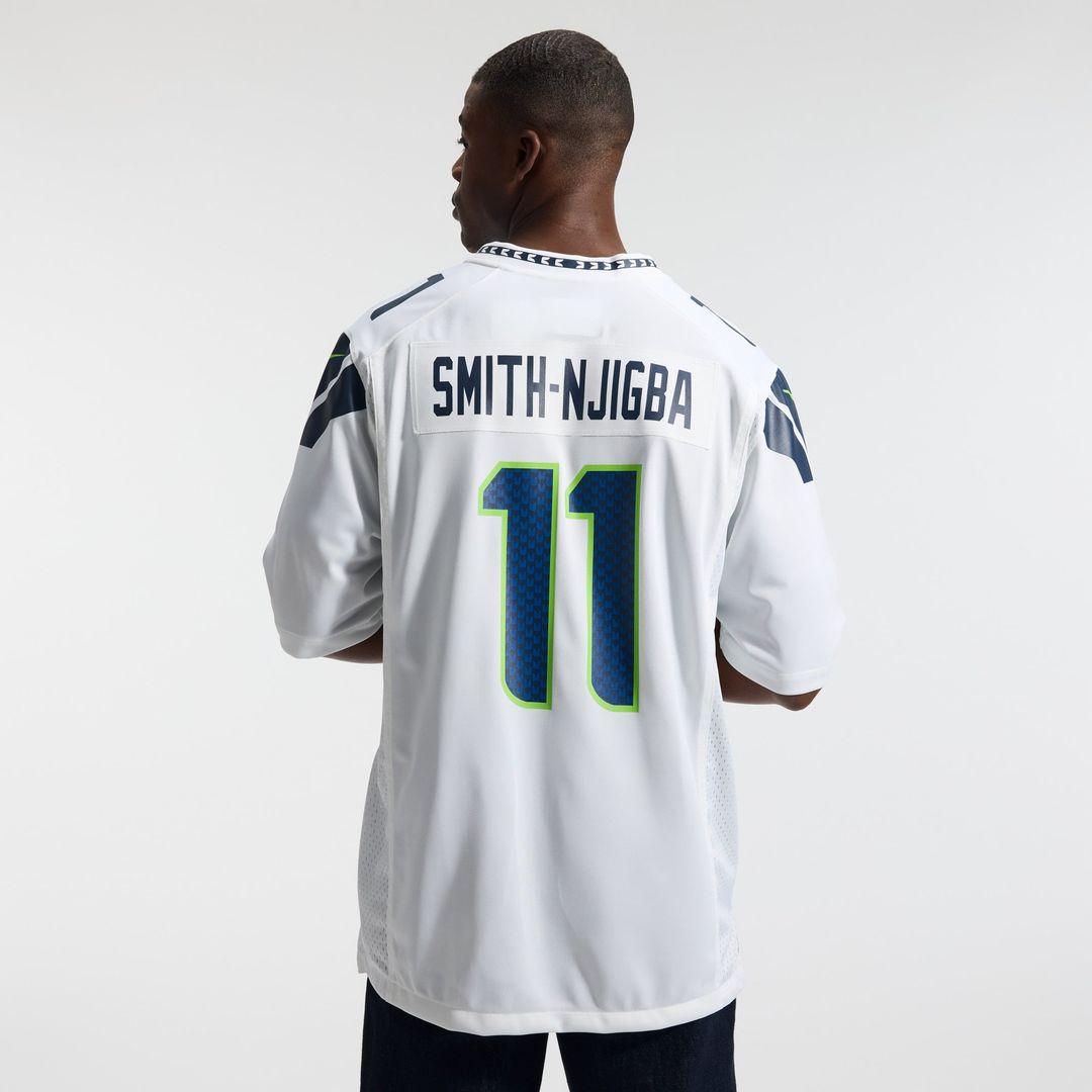 Men's Seattle Seahawks Jaxon Smith-Njigba Nike White Game product image 3