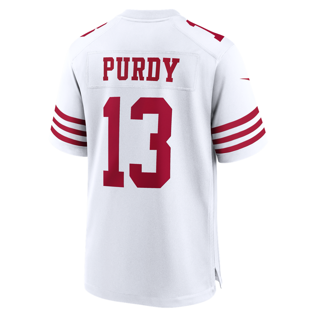 Men's San Francisco 49ers Brock Purdy Nike White 80th product image 3