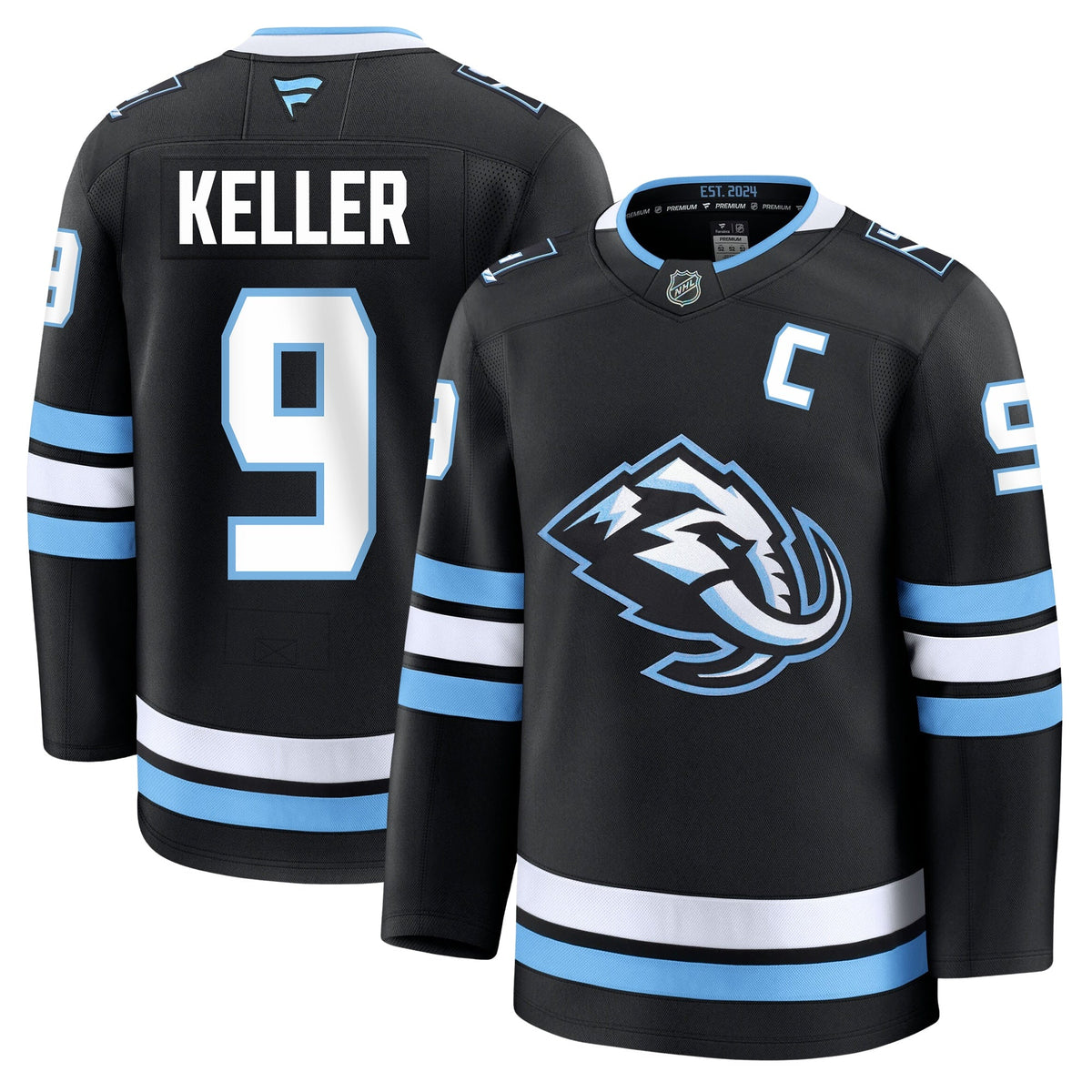 Clayton Keller Utah Mammoth Fanatics Home Premium Jersey product image 3, provided for visual reference and product detail
