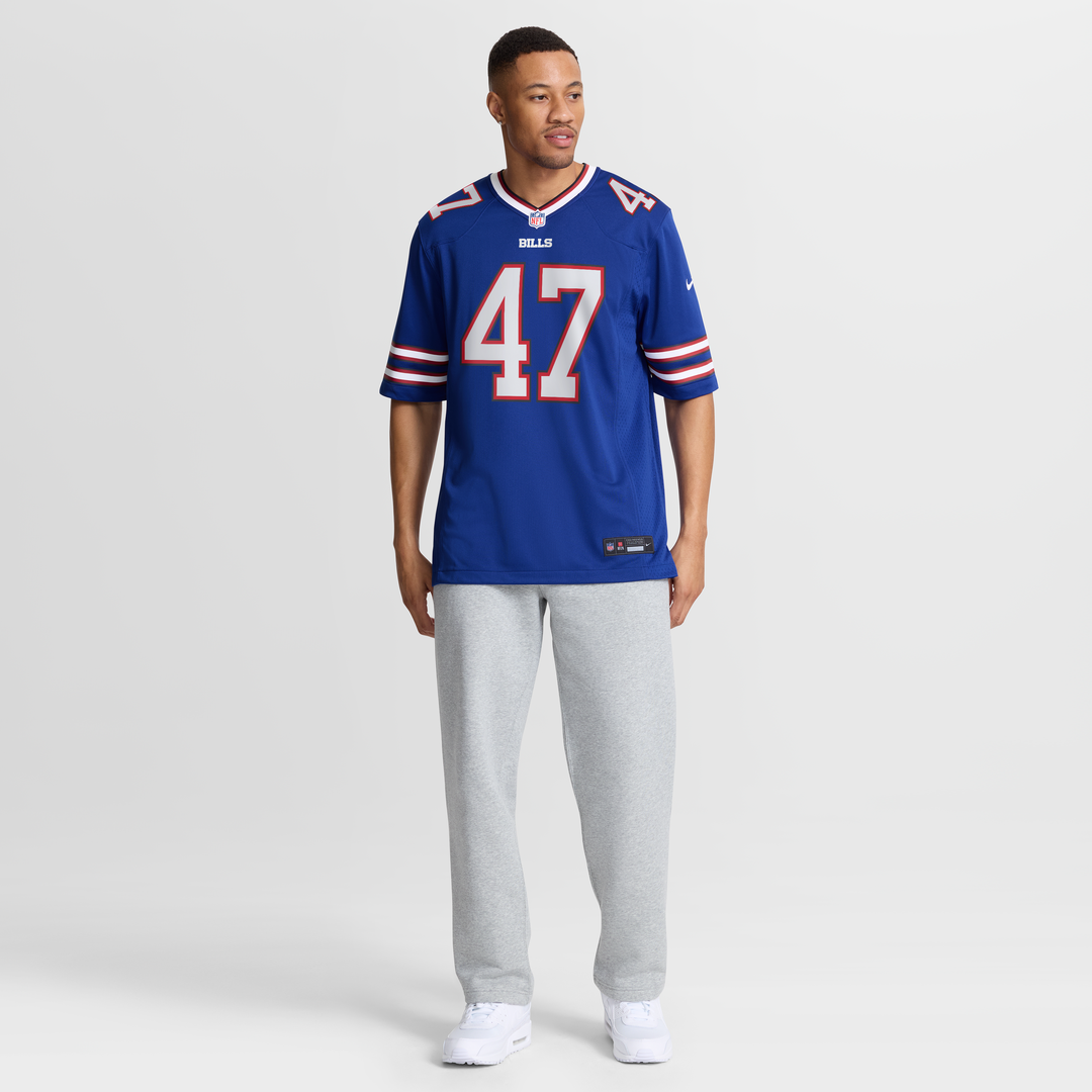 Men's Buffalo Bills Christian Benford Nike Royal Game Jersey product image 7