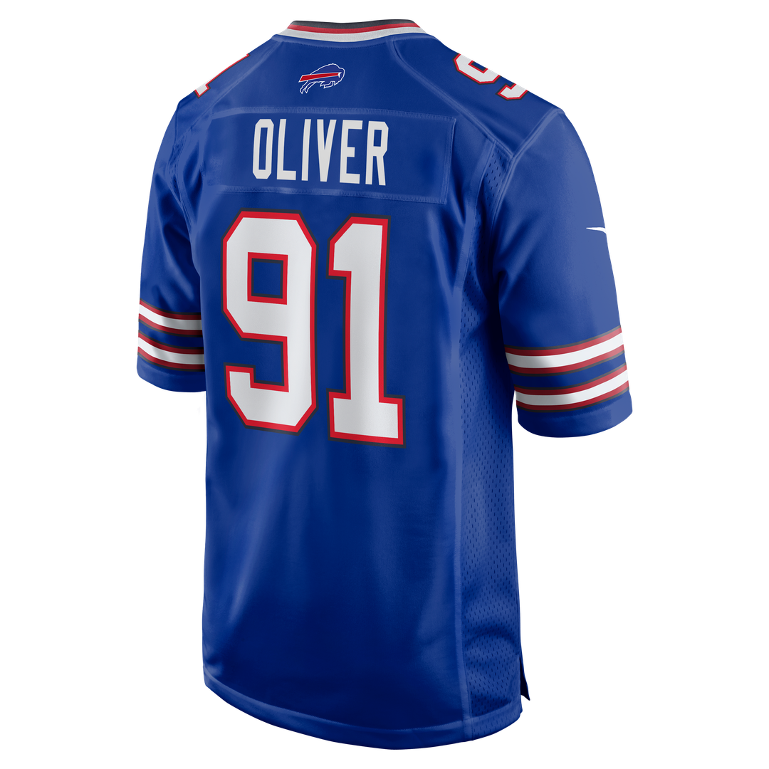 Men's Buffalo Bills Ed Oliver Nike Royal Team Game Player product image 3